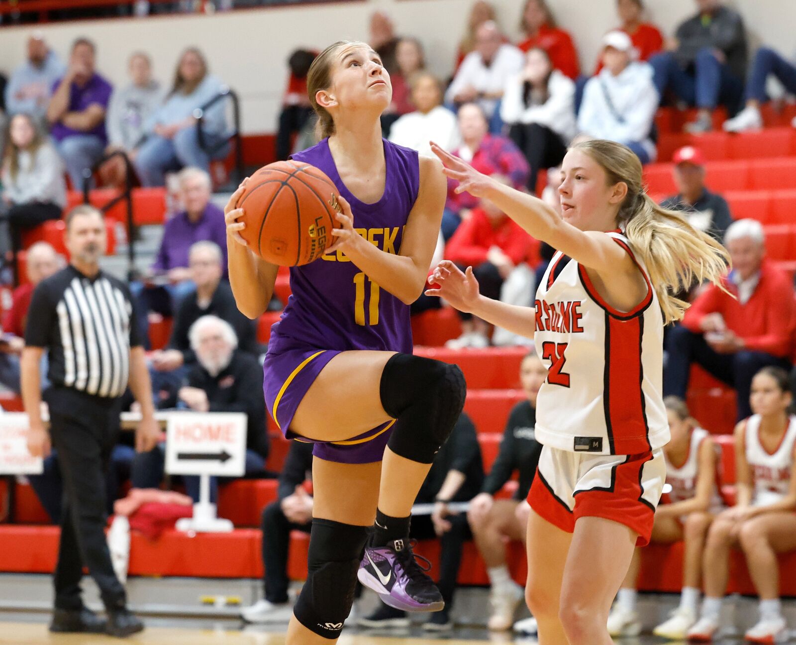 Visitation Christmas Tournament, first round: Ursuline v. Eureka